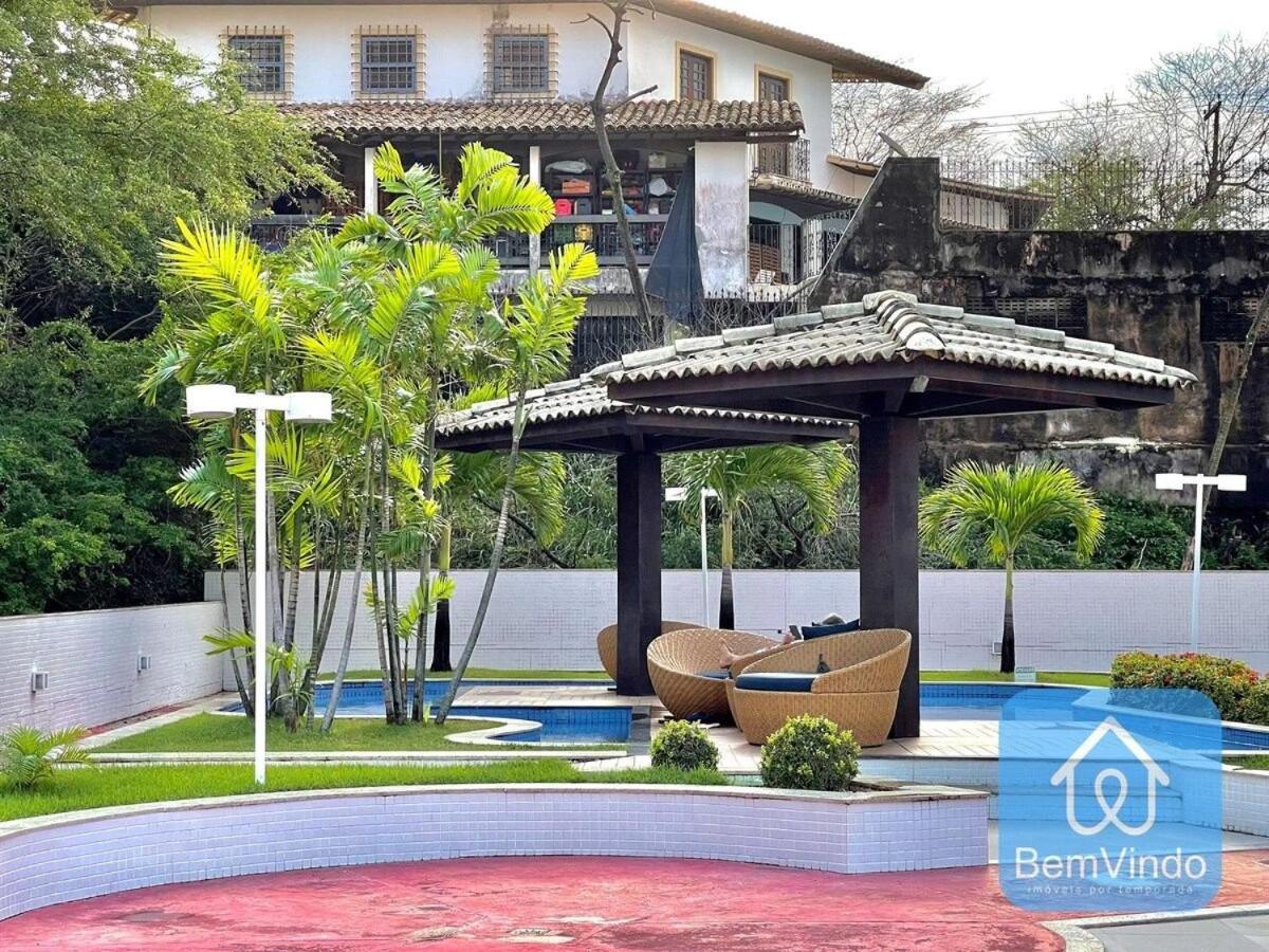 Apartamento Completo E Luxuoso Com Servico De Hote Salwador Zewnętrze zdjęcie
